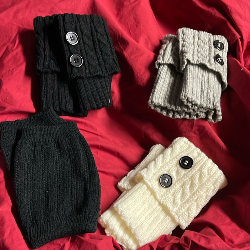 4pairs of ankle warmers